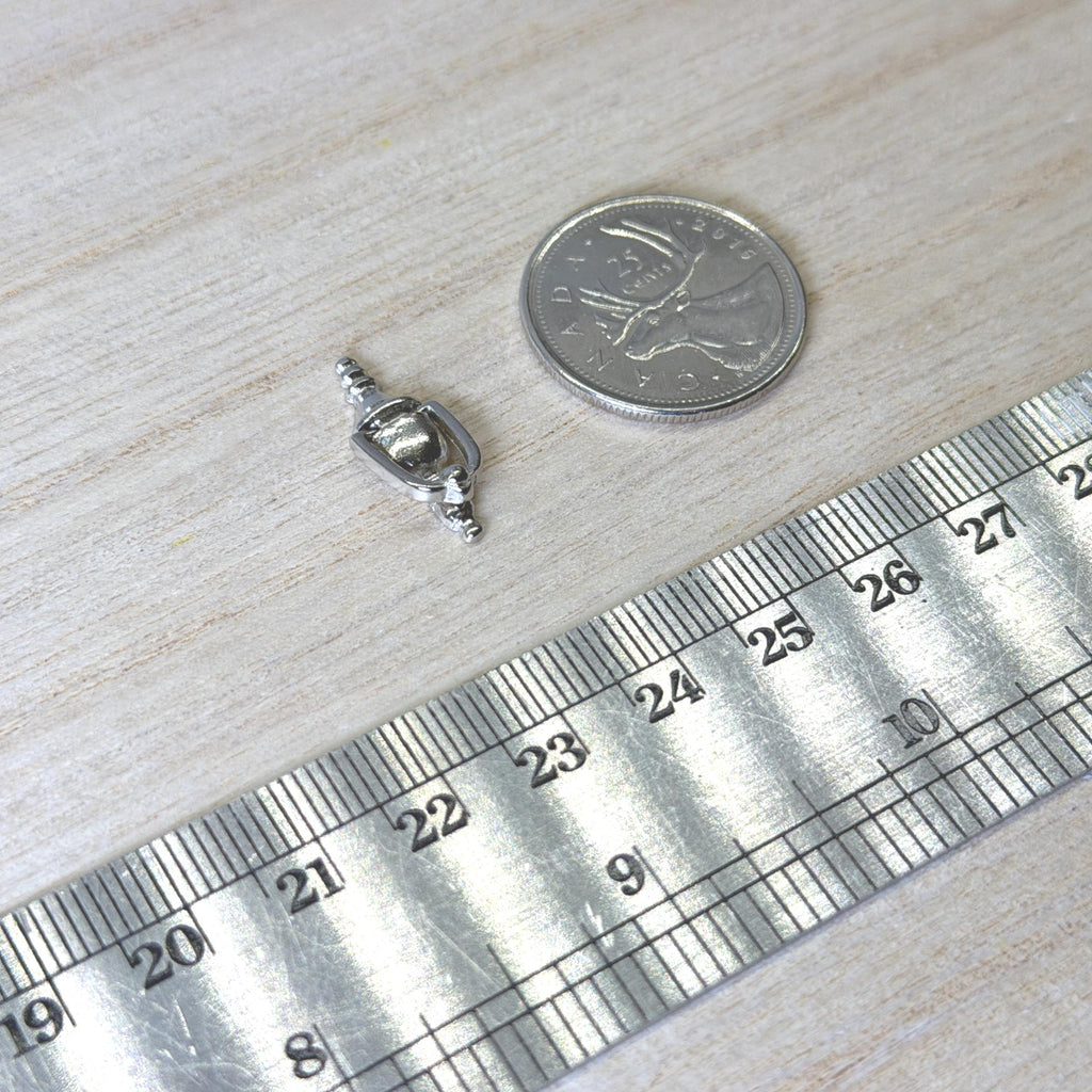 1:12 Miniature Door Knocker, Door Hammer, Door Rapper, Door Clapper, Door Beater  Dollhouse Supply (silver)