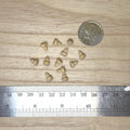1:12 Scale Miniature Unpainted Turned Wood Beehive Knobs, Set of 12, 1/4 inch tall, DIY Dollhouse Supply