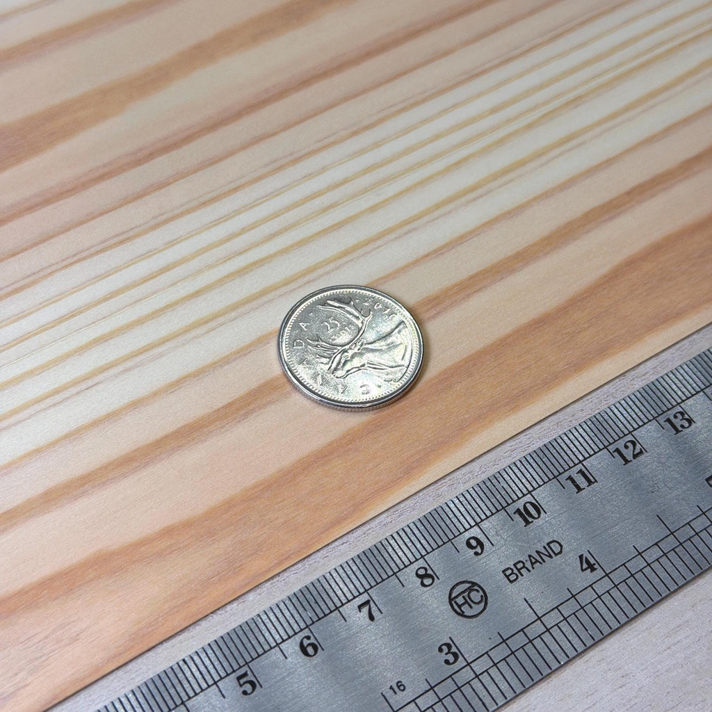 Miniature Cedar Peel and Stick Wood Veneer Sheet, 8-1/4 x 11-11/16 inch, 0.01 inch thick, DIY Dollhouse Supply